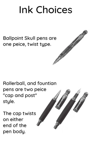 Custom Skull Pen